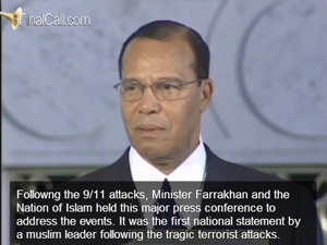 Minister Farrakhan speaks on 9/11 terrorist attacks