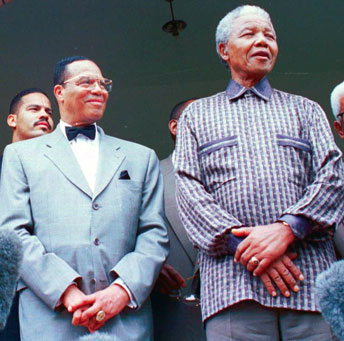Minister Farrakhan and President Mandela met in 1996 at the president’s private residence in the Houghton District of Johannesburg, South Africa, where Mr. Mandela received only his most distinguished state visitors. Photo: Final Call archives